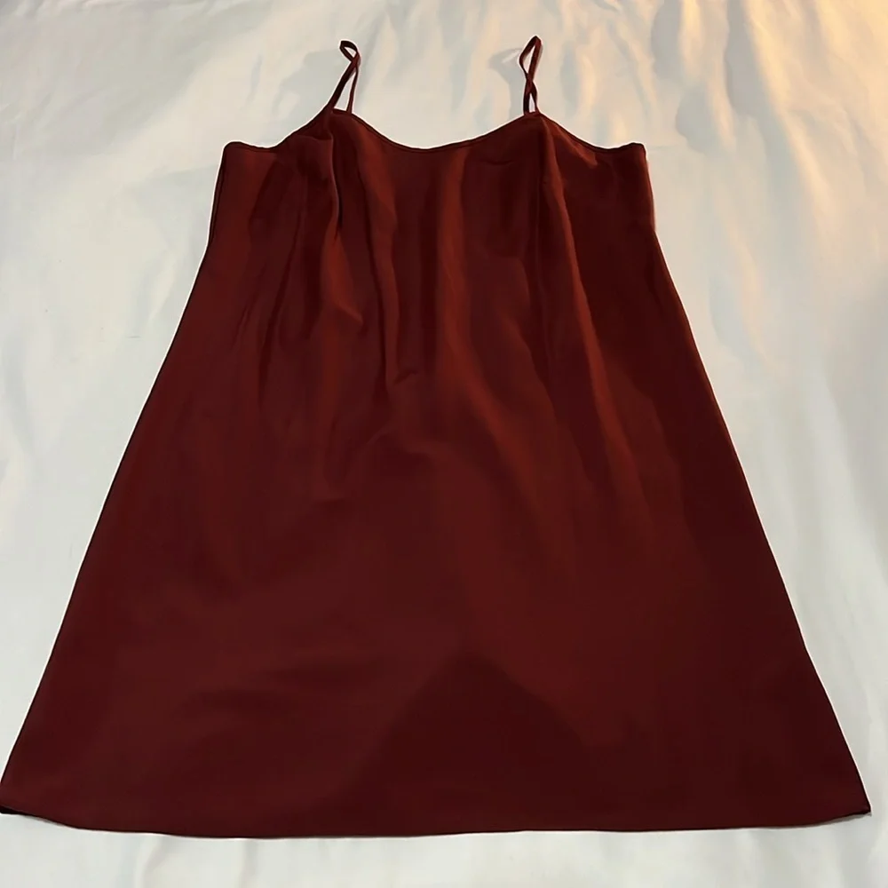 Nanette Lepore Brown Floral Print Sleeveless Dress with Lining & Belted Waist - Picture 4 of 7